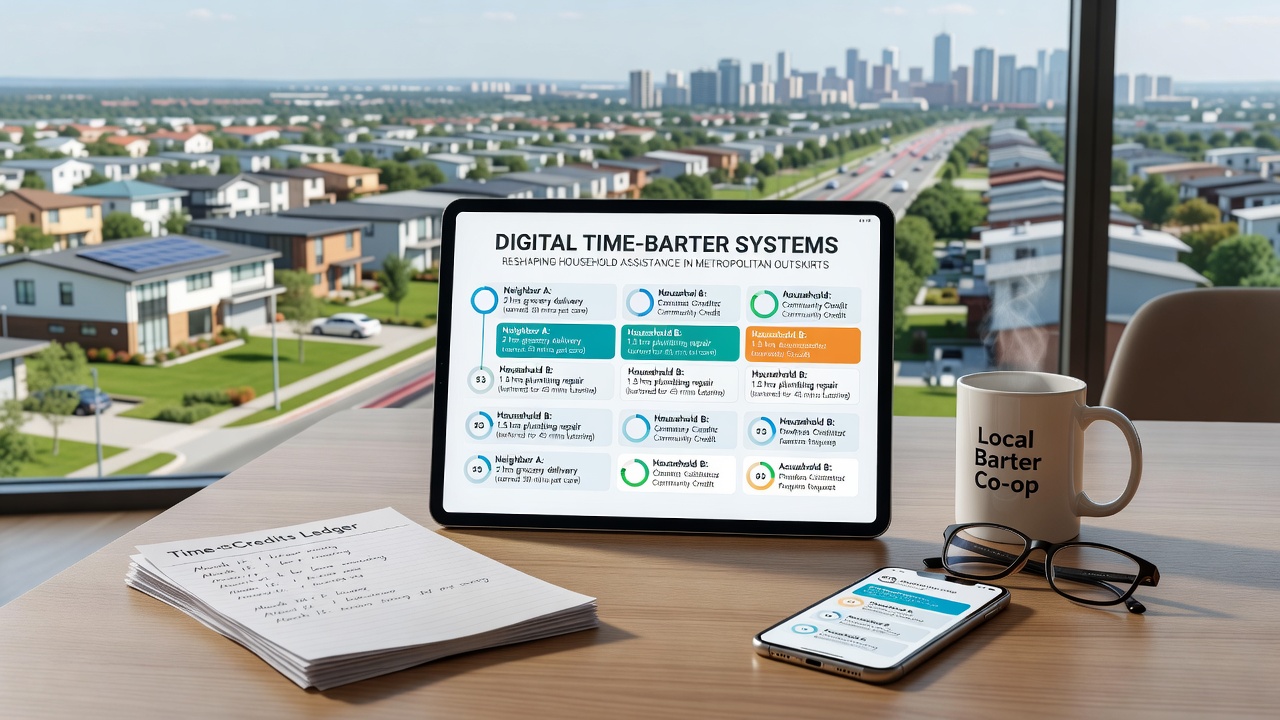 Digital Time-Barter Systems Reshaping Household Assistance in Metropolitan Outskirts