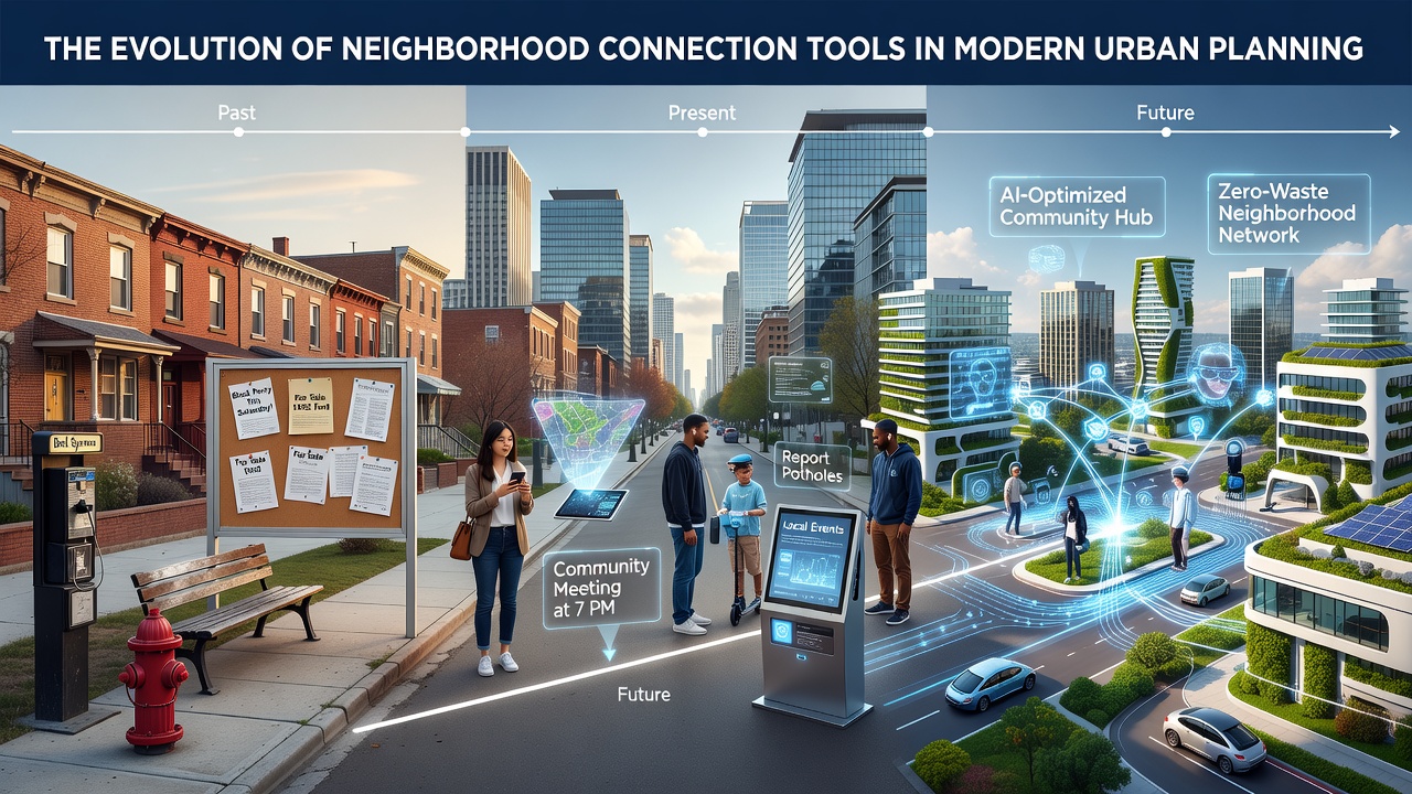 The Evolution of Neighborhood Connection Tools in Modern Urban Planning